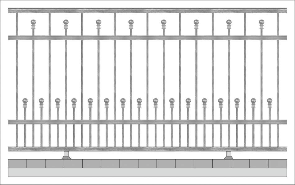 Balustrada Wzór B1/2013